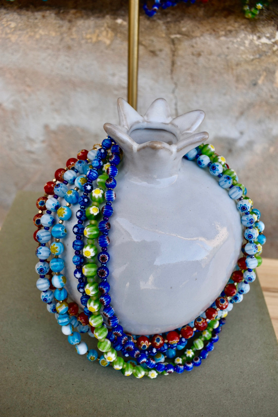 Colar Millefiori