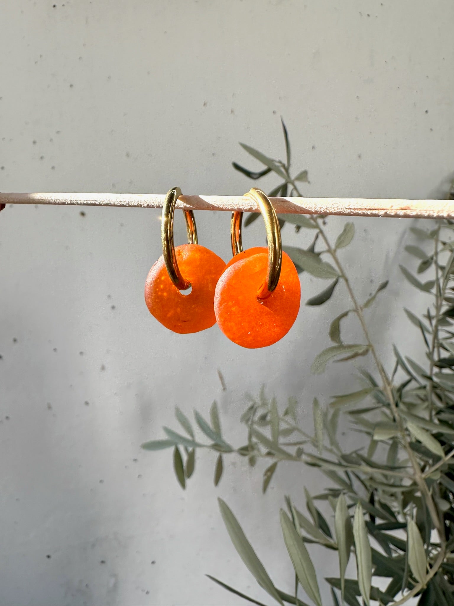 Argolas Vidro reciclado