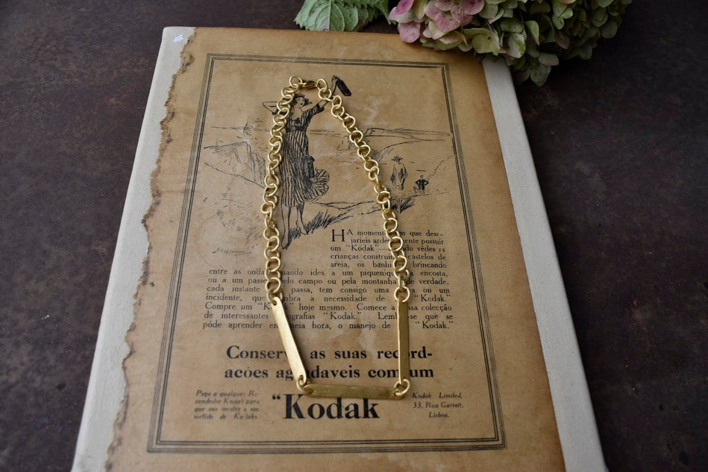 ColarIChoker Dourado