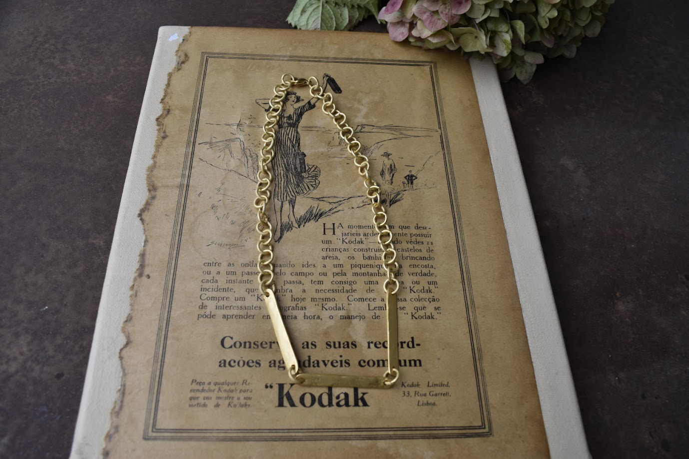 ColarIChoker Dourado