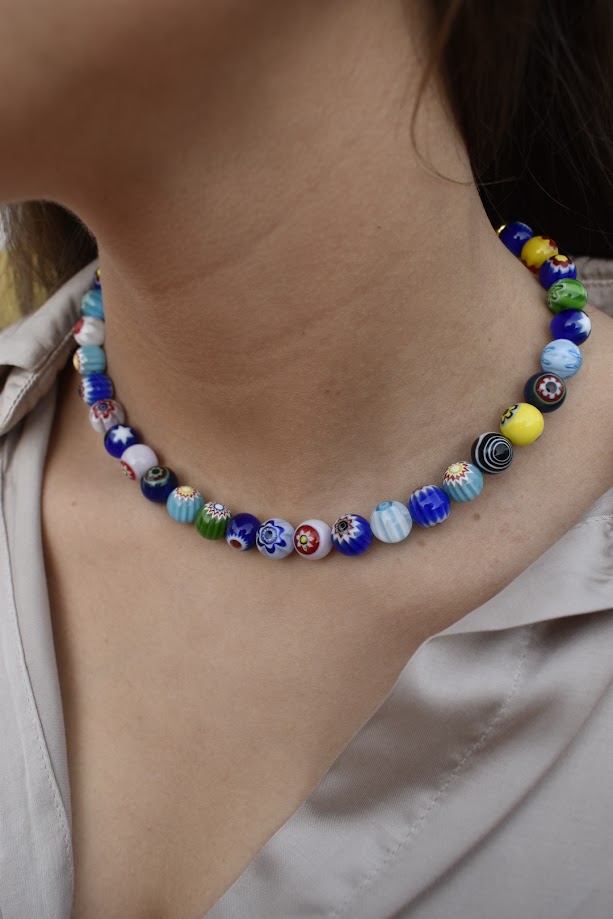 Colar Millefiori Tutifruti