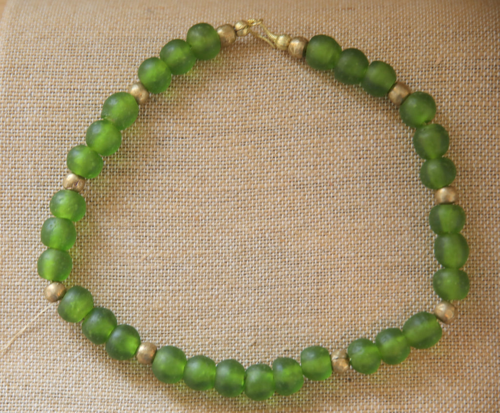 Colar Vidro reciclado