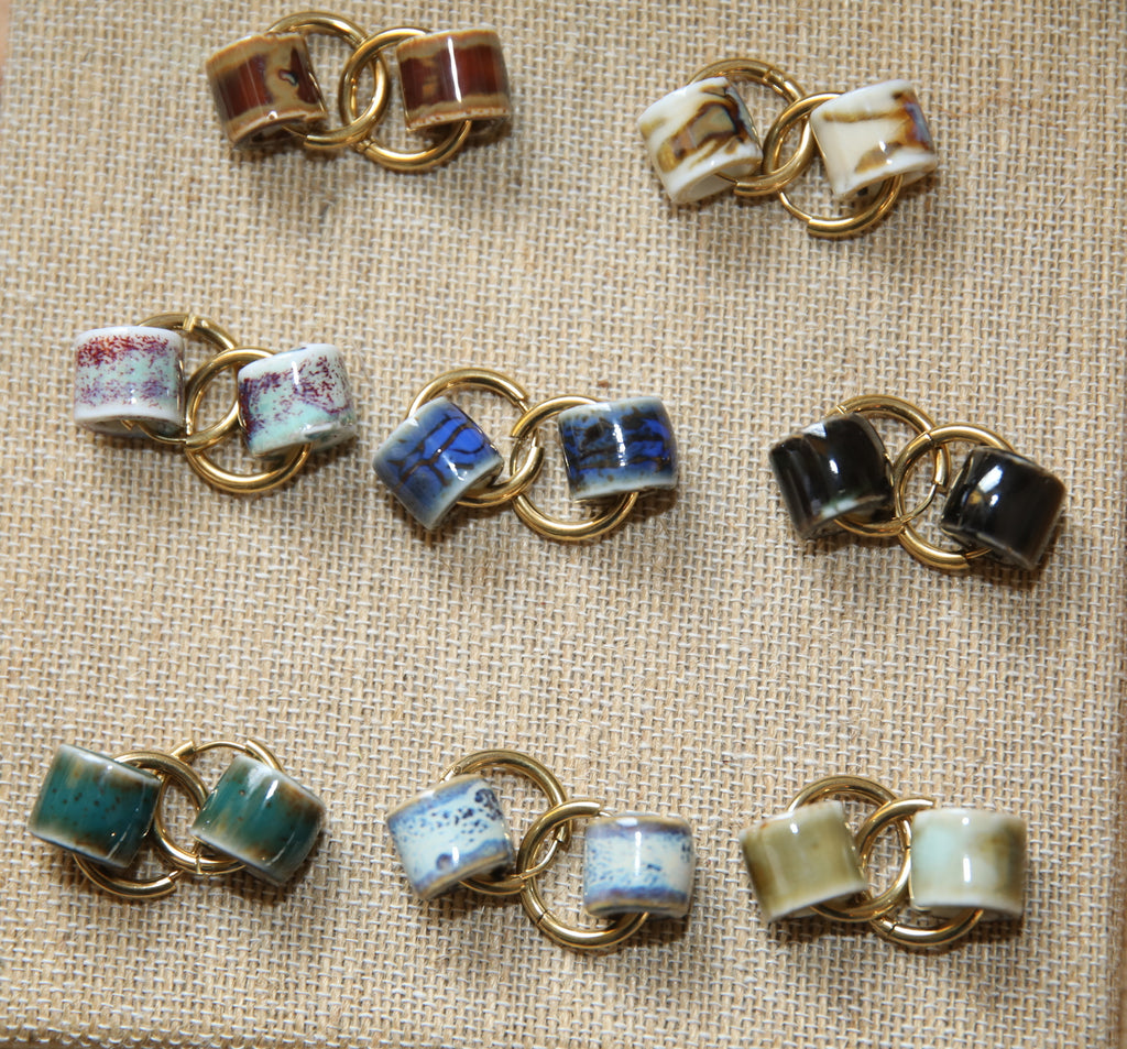 Argolas Ceramica Mesclado