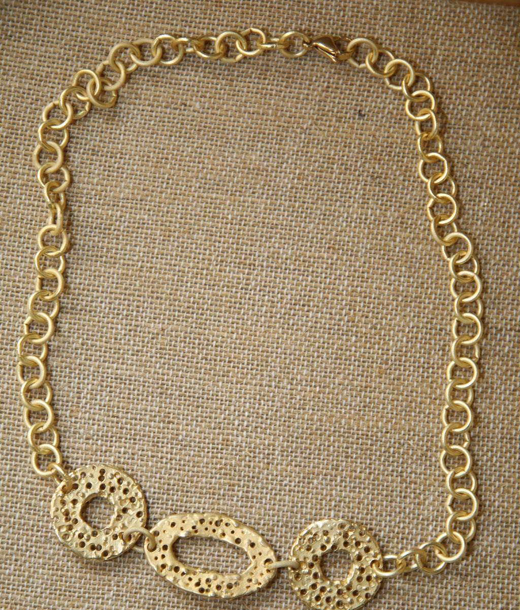 ColarIChoker Dourado