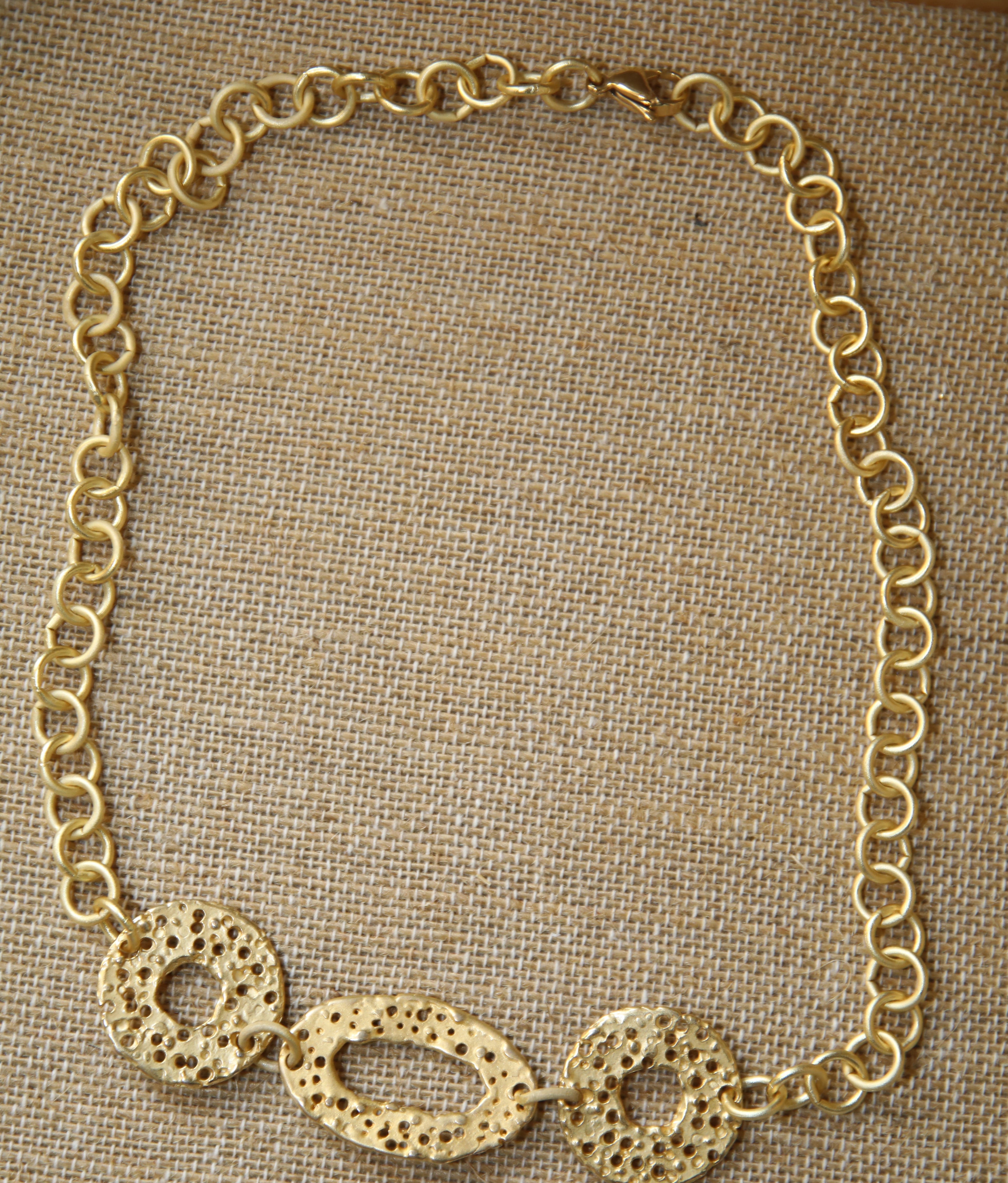 ColarIChoker Dourado